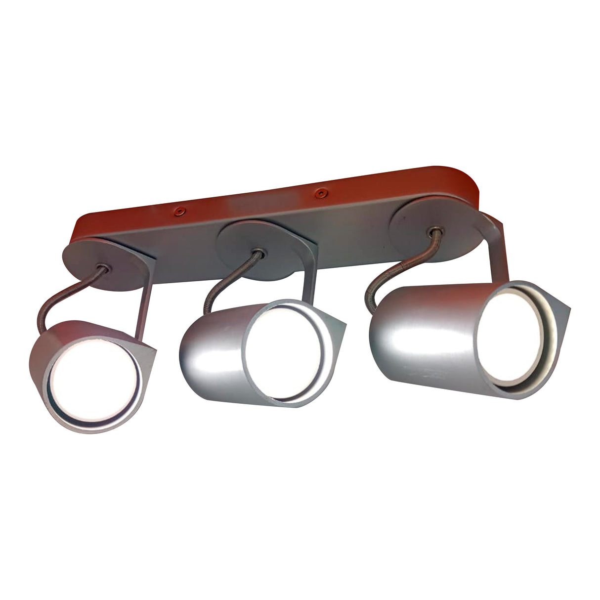 LUM PARED 3 LUCES GU10 LED 3X3W 3000K SATIN CLASS *** H.A.E. 2021 ***