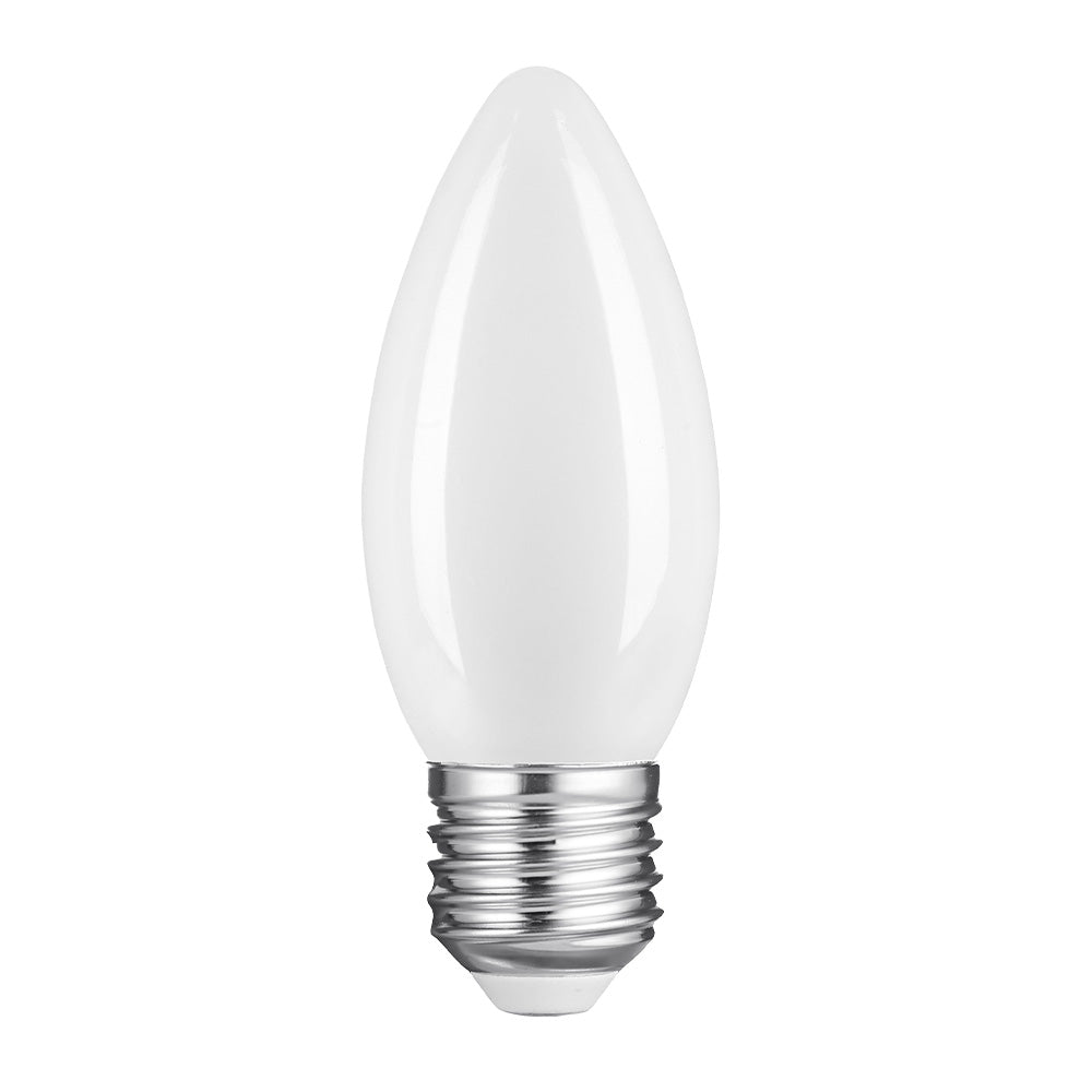 LAMPARA FIL 4.5W 30K CRI9 E27 C35 APERLADO