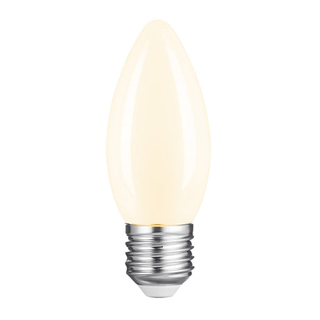 LAMPARA FIL 4.5W 30K CRI9 E27 C35 APERLADO
