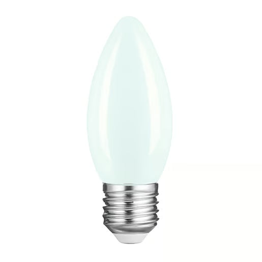 FOCO VELA C35 LED FILAMENTO 4.5 W IRC 90 LUZ DE DIA BASE E27 ATENUABLE 4DEICLEDFF65VC90