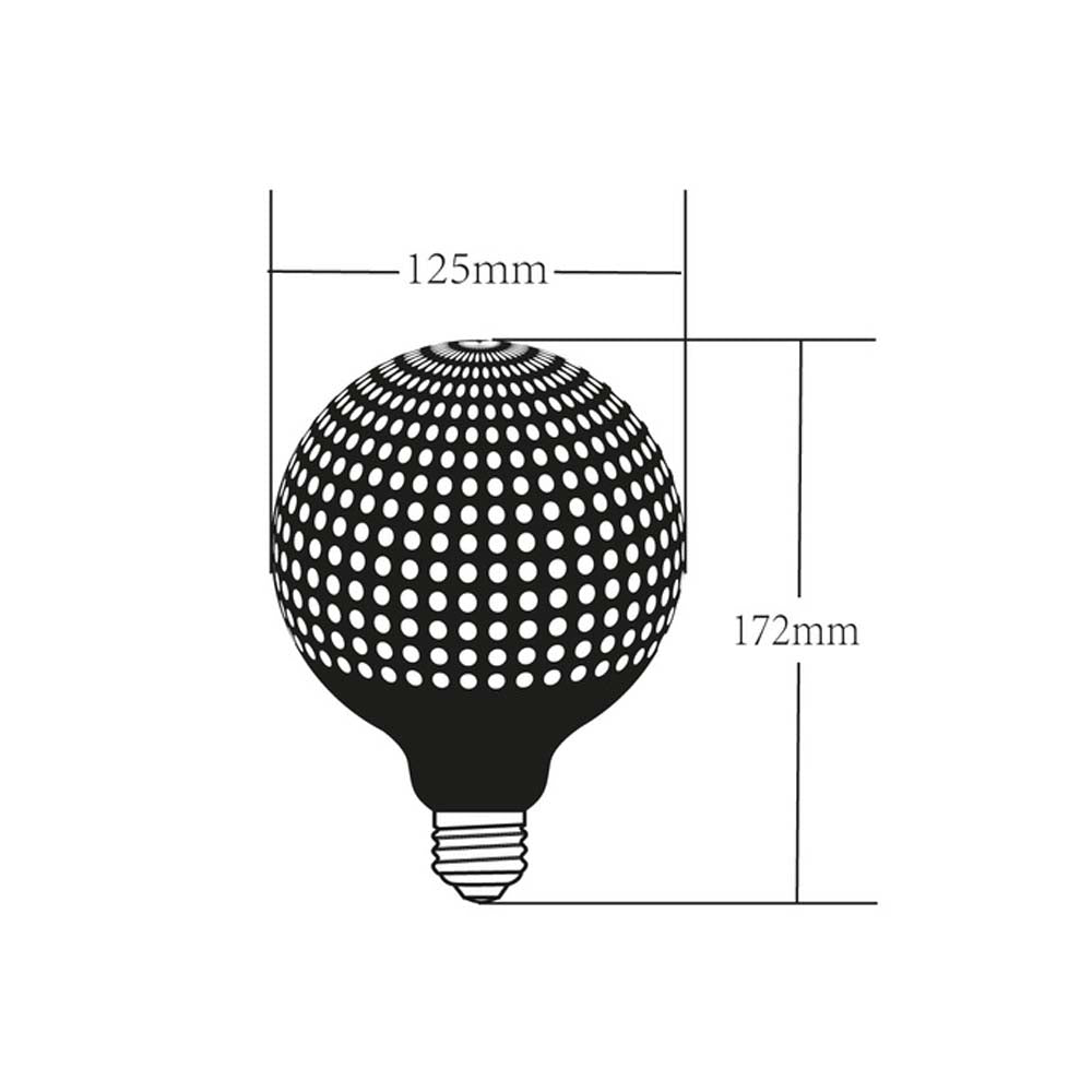 FOCO LED VINTAGE 4W/127V. 2000K LUZ SUAVE CALIDA