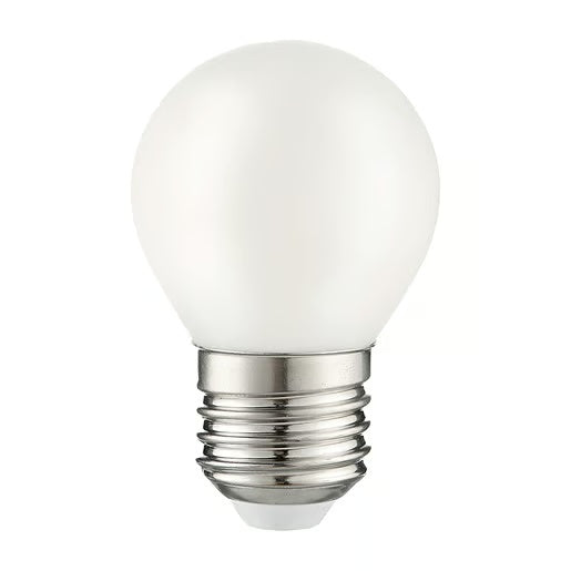 FOCO GLOBO G45 LED FILAMENTO 4.5 W IRC 80 LUZ DE DIA BASE E27 ATENUABLE