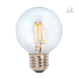 FOCO LED TECNOLITE VINTAGE FILAMENTO ATENUABLE 4.5W LUZ SUAVE CÁLIDA BASE E27 4DG80LEDF27VT