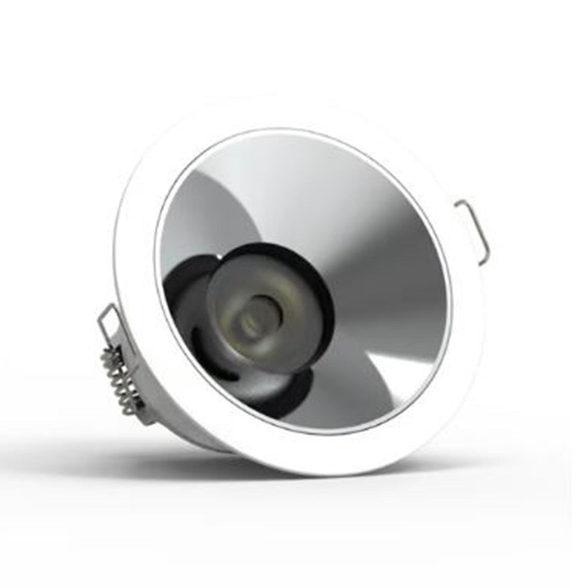 LUMINARIO INT. EMPOT. TECHO 4W/100-240V. 3000K BLANCO LUZ SUAVE CALIDA KALAUSI I ***TECNOLITE HAE***
