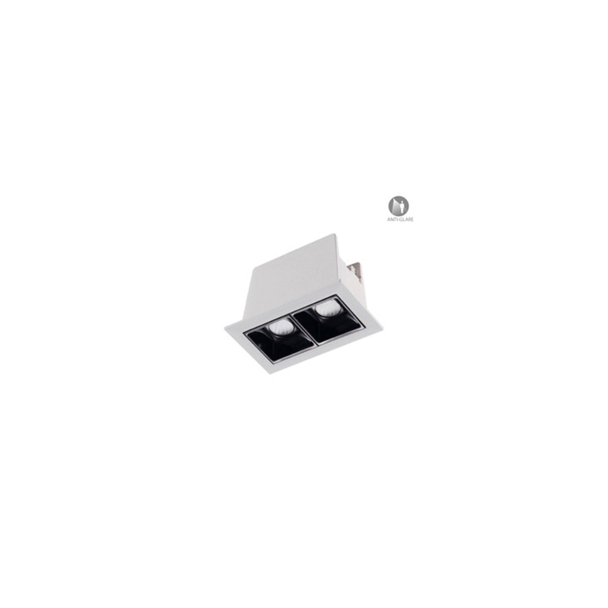 LUM INT EMP TECHO LED 4W100-127V3000K NEGRO MICARE I ***HAE2024***