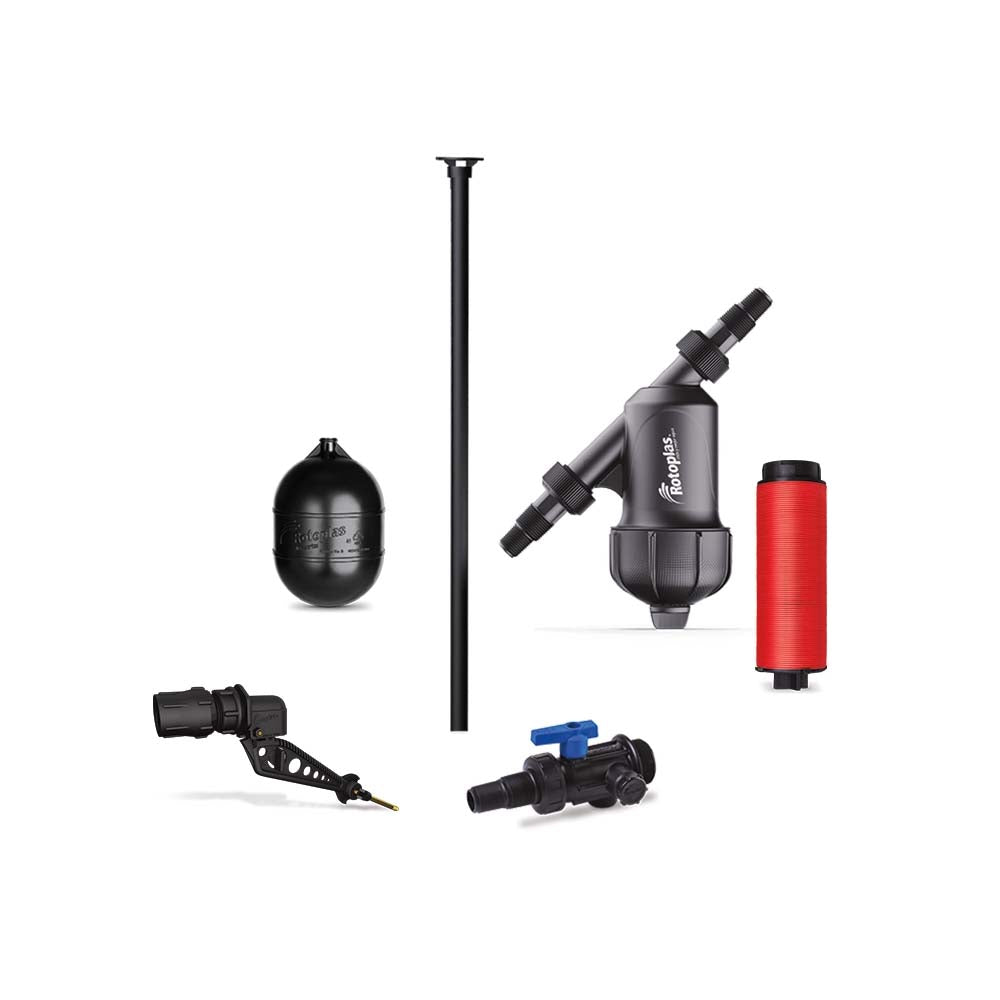 TINACO PLUS 1100L EQUIPADO ROTOPLAS