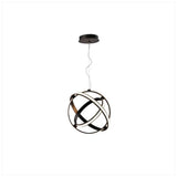 LUMINARIA LED COLGANTE ABATIBLE 30 CM NEGRO 30 W VERSA