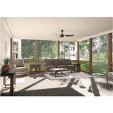 VENTILADOR TECHO 3 ASPAS 52 PULGADAS CABO FRIO COLOR NUEVO BRONCE 50258 HUNTER