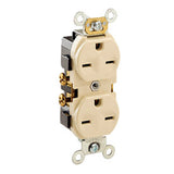 CONTACTO DUPLEX TIPO CHINO 250V MARFIL LEVITON 05028-00I *** OFRECER 46104 O R1K16 ***