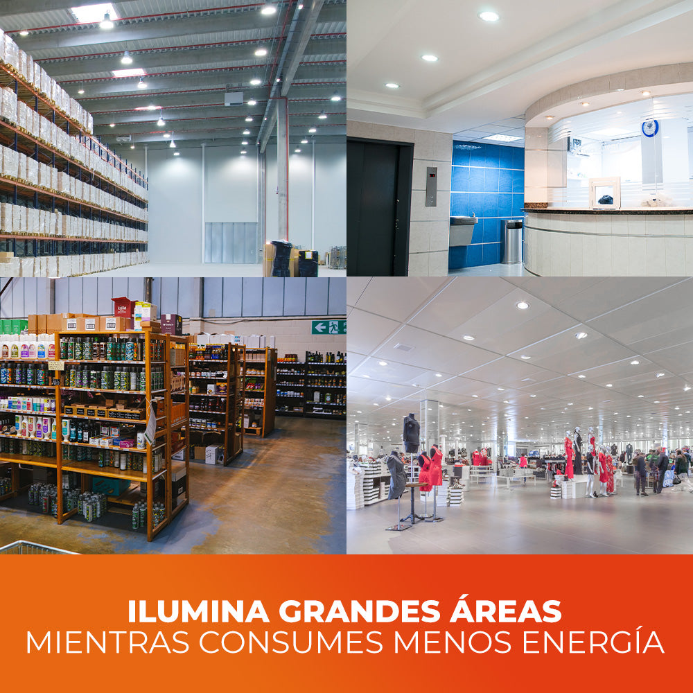 FOCO LED TECNOLITE ALTA POTENCIA 50W LUZ DE DÍA BASE E27