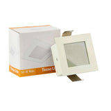 LÁMPARA DE INTERIOR EMPOTRABLE ALBA TECNOLITE BASE GY6.35 PARA FOCO JCD BLANCO