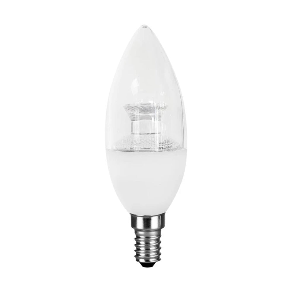 SLP LED VELA 4W 100-240V E14 3000K TRANSPARENTE 15000H C MCA PHILCO *** HA. LUMI ***