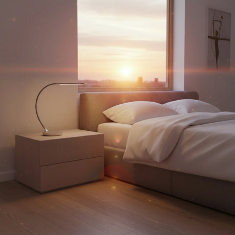 LAMP LED ESCRITORIO 4.5W 100-240V 6500K SILVER E26 ***HAE 2024***