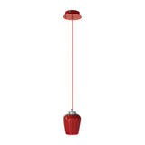 LUMINARIO DECORATIVO COLGANTE GU10 ROJO PHILCO ***HAE 2023***