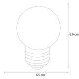 LAMPARA LED TIPO GLOBO VERDE 127V E26 MCA PHILCO ***HAE 2023***