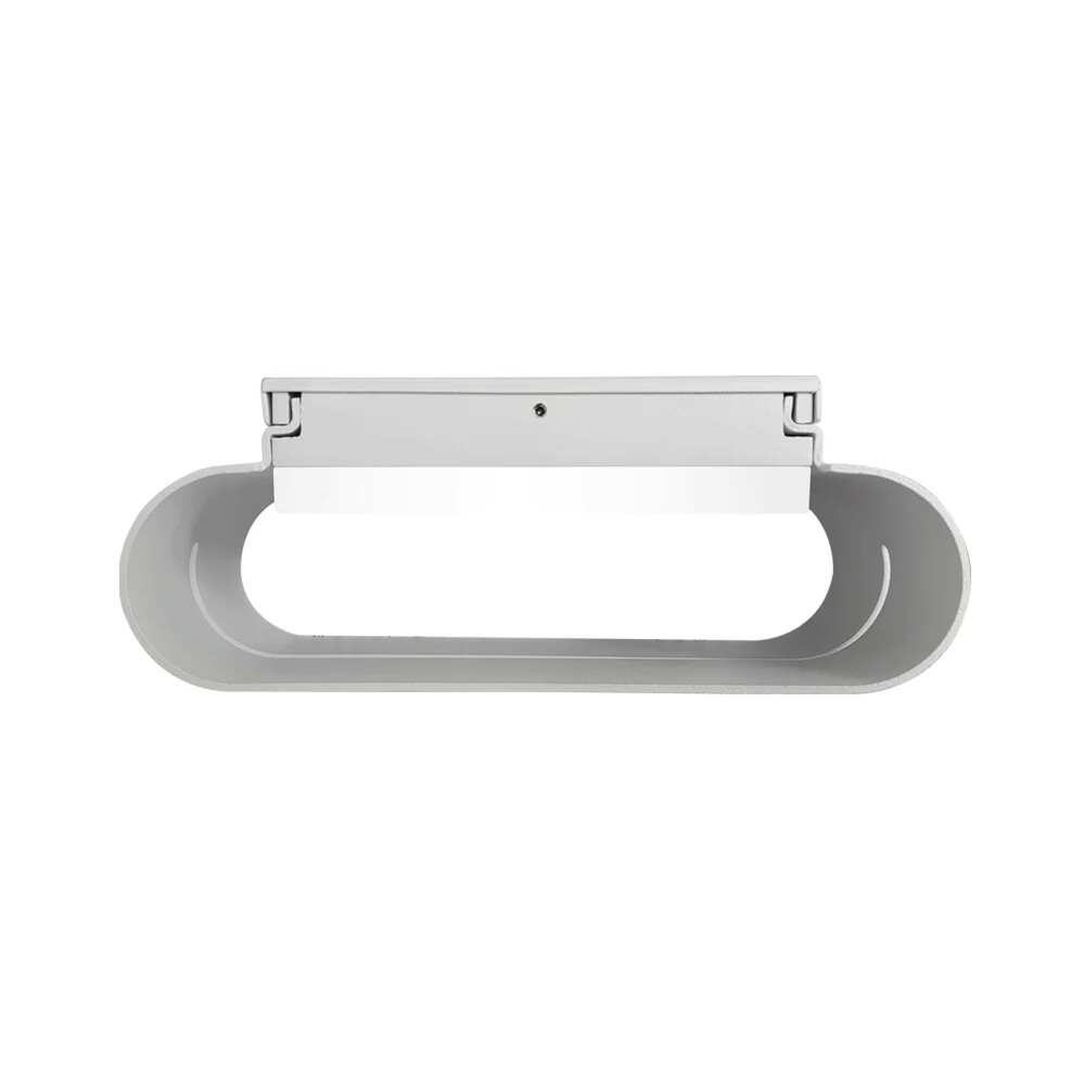 SLP LED LUMINARIO ARBOTANTE IP65 12W 100-240V 3000K COLOR BLANCO DE LUZ INDIRECTA SEMIABIERTO MCA PHILCO
