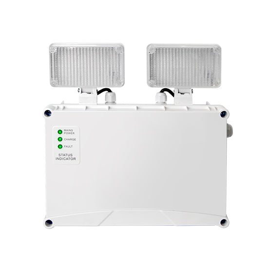 LUMINARIO DE EMERGENCIA 6W IP65 100/240V 6500K 120 3 HRS DE RESPALDO MCA. PHILCO ***EXHIBIDO***