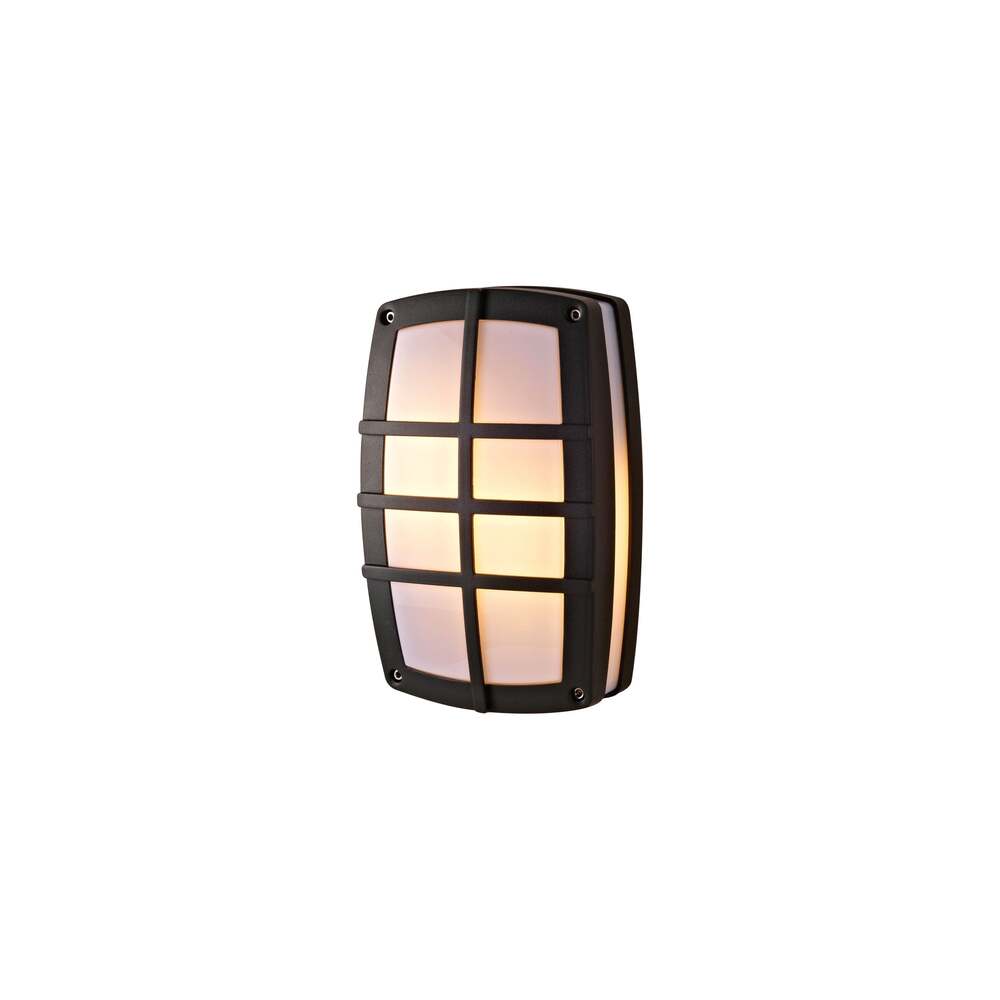LUMINARIO LED A MURO CALUX 80W 127V IP54 2XE27 ACABADO GRAFITO 5462/GF ***HAE2025***