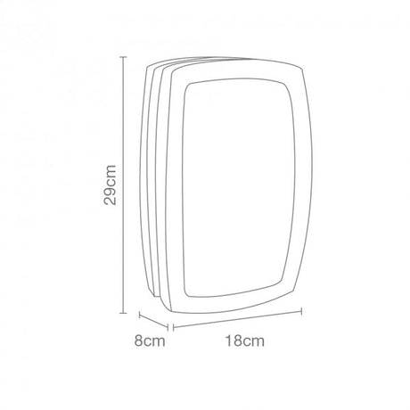 ARBOTANTE INCANDESCENTE 80W 127V E27 GRAFITO *** HAE ***
