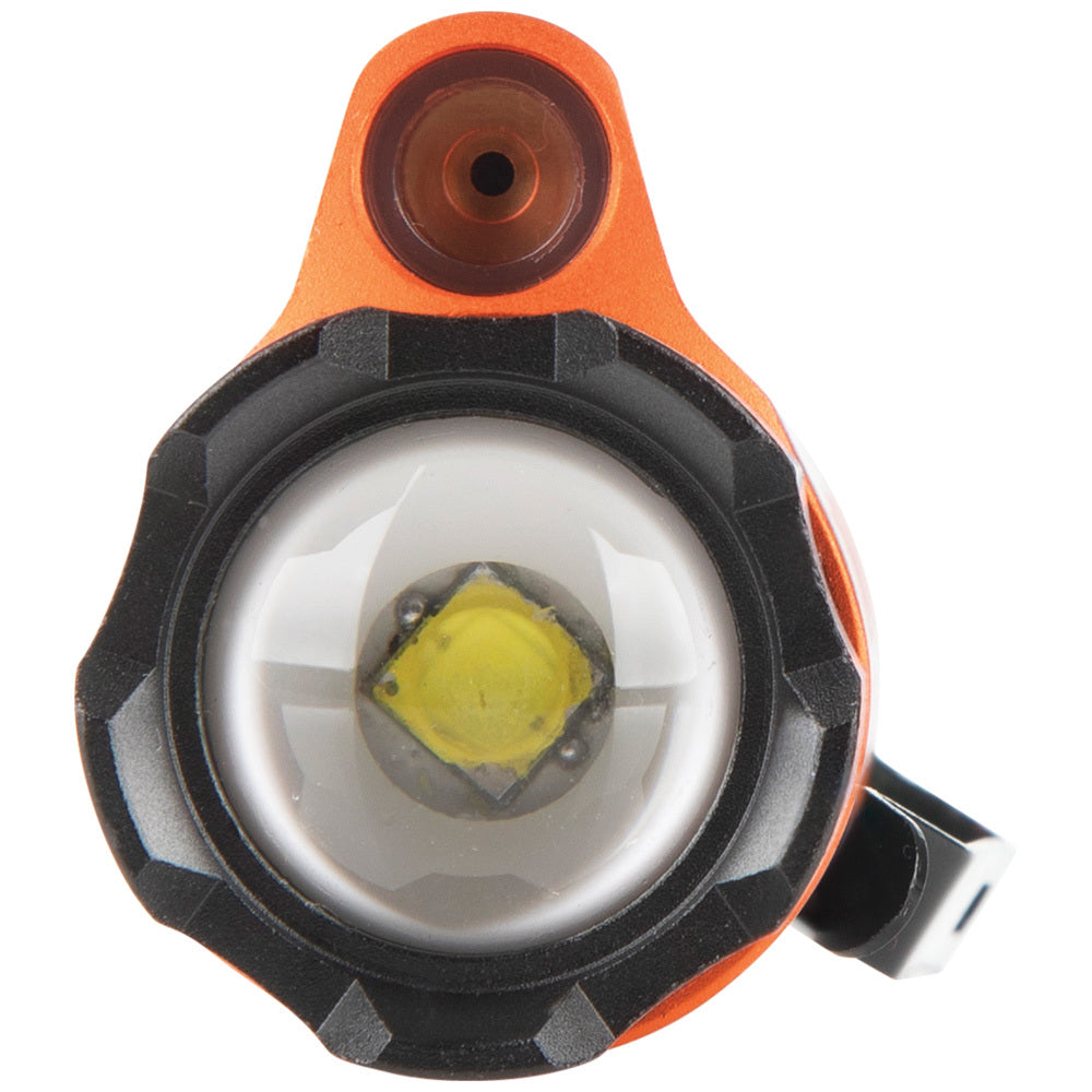 LINTERNA CON ENFOQUE RECARGABLE Y LASER ROJO KLEIN TOOLS