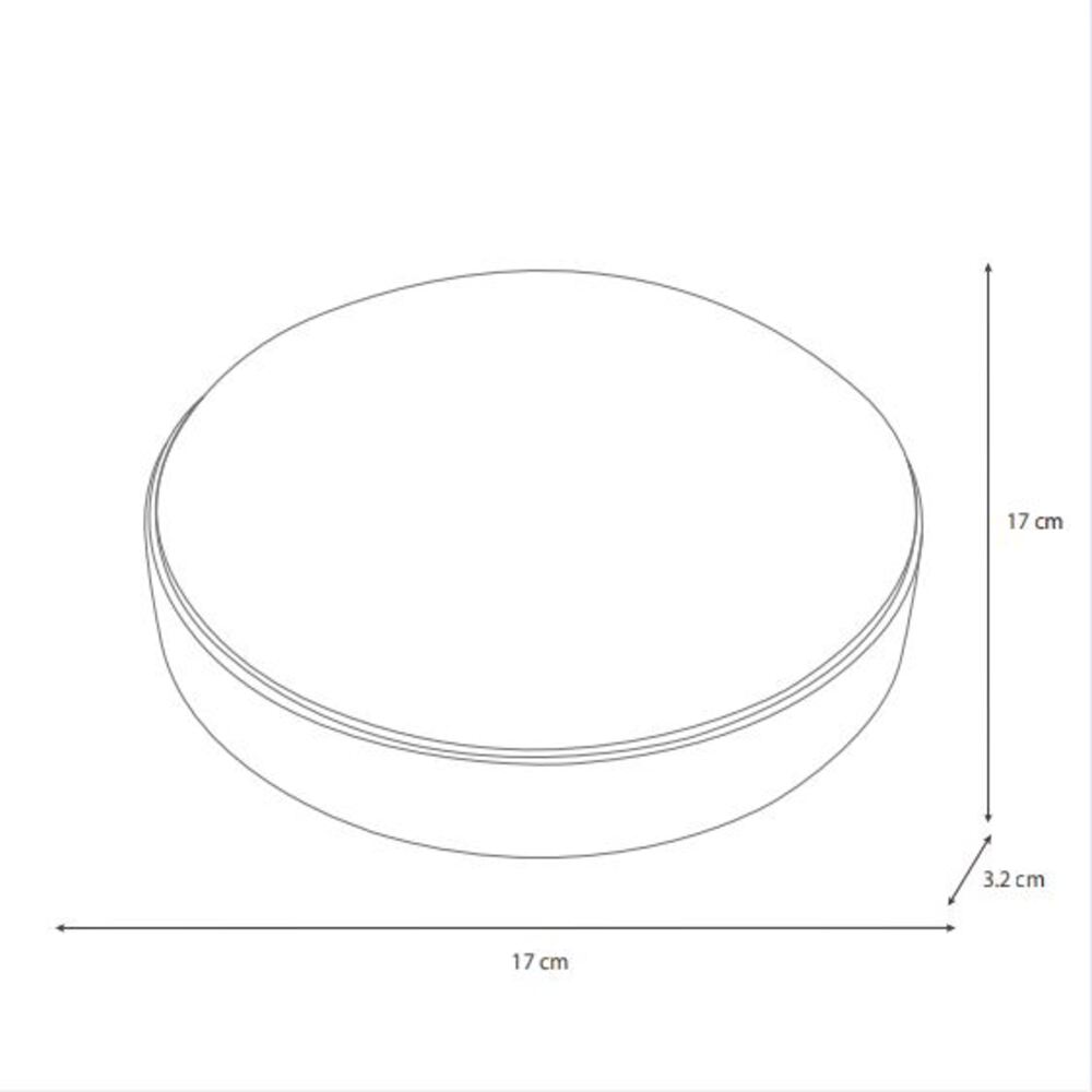 LUMINARIO SOBREP-EMPOTRAR LED 20W/100-240V. CIRCULAR 6500K 180 C/MARCO
