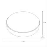 LUMINARIO SOBREP-EMPOTRAR LED 20W/100-240V. CIRCULAR 6500K 180 C/MARCO
