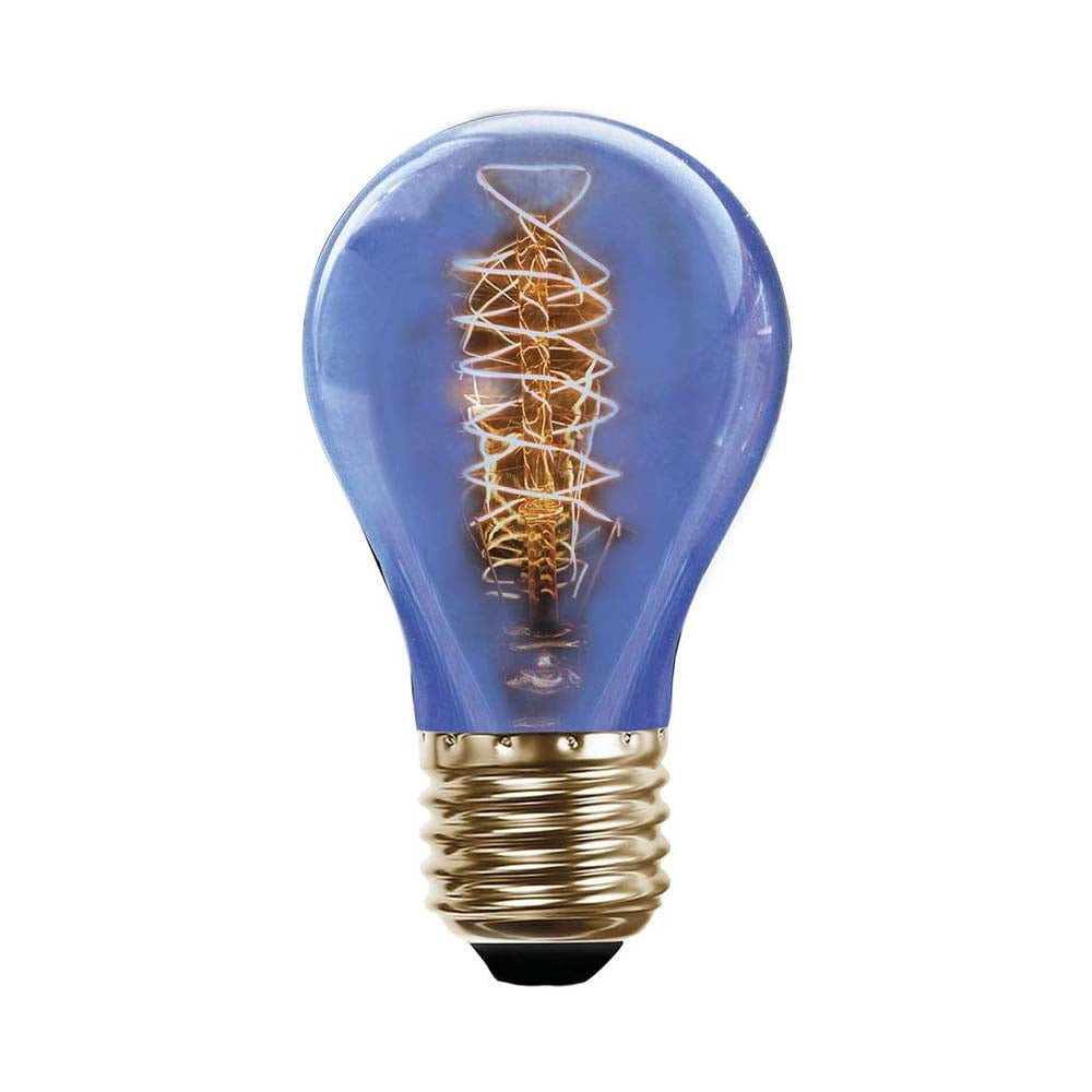 FOCO FILAMENTO CARBON A60 40 W AZUL AHUMADO T/ VINTAGE *** HAE ***