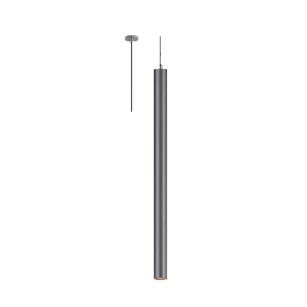 LUM. INT. DECORATIVA SUSPENDIDA ATRIA GRIS LAMPARA INTEGRADA 5W 100-240V ***TECNOLITE HAE***