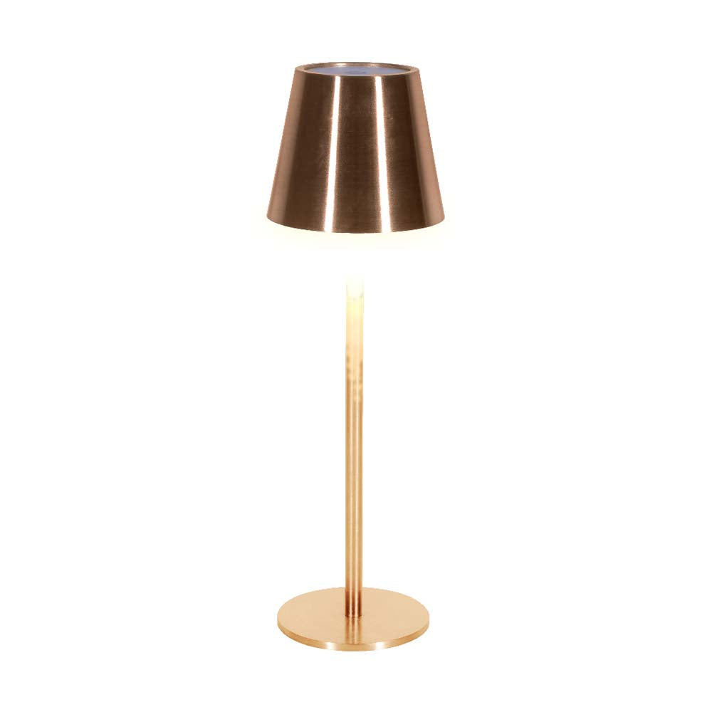 LAMPARA LED DE MESA DE 5 W TACTIL Y RECARGABLE COLOR BRONCE ANTIGUO IMAI II 5DTTLLED11DCCCBA TECNOLITE