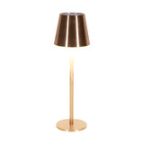 LAMPARA LED DE MESA DE 5 W TACTIL Y RECARGABLE COLOR BRONCE ANTIGUO IMAI II 5DTTLLED11DCCCBA TECNOLITE