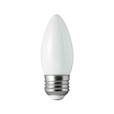 FOCO LED TIPO VELA INTELIGENTE CON FILAMENTO DE 5.5 W CON WIFI COLOR OPACO LUSTER SMART T 5EIC27LEDFFV200TCW TECNOLITE.
