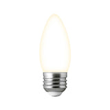 FOCO LED TIPO VELA INTELIGENTE CON FILAMENTO DE 5.5 W CON WIFI COLOR OPACO LUSTER SMART T 5EIC27LEDFFV200TCW TECNOLITE.