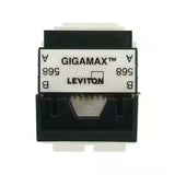 CONECTOR QUICKPORT LEVITON GIGAMAX CATEGORÍA 5E BLANCO
