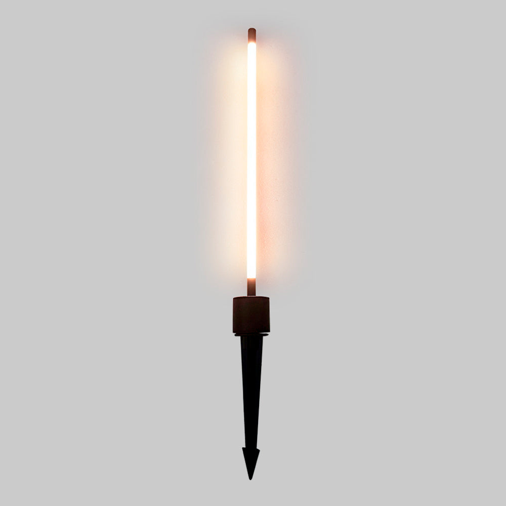LUMINARIO EXT ESTACA DECORATIVA LED 5W 30K NEGRO