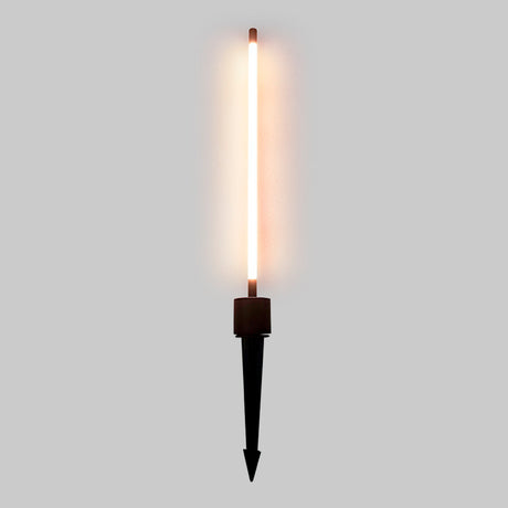 LUMINARIO EXT ESTACA DECORATIVA LED 5W 30K NEGRO