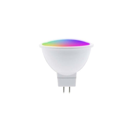 KIT DE 3 LAMPARAS DE LED BASE MR16 5W EN RGB SMART COLOR BLANCO TECNOLITE