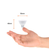KIT DE 3 LAMPARAS DE LED BASE MR16 5W EN RGB SMART COLOR BLANCO TECNOLITE