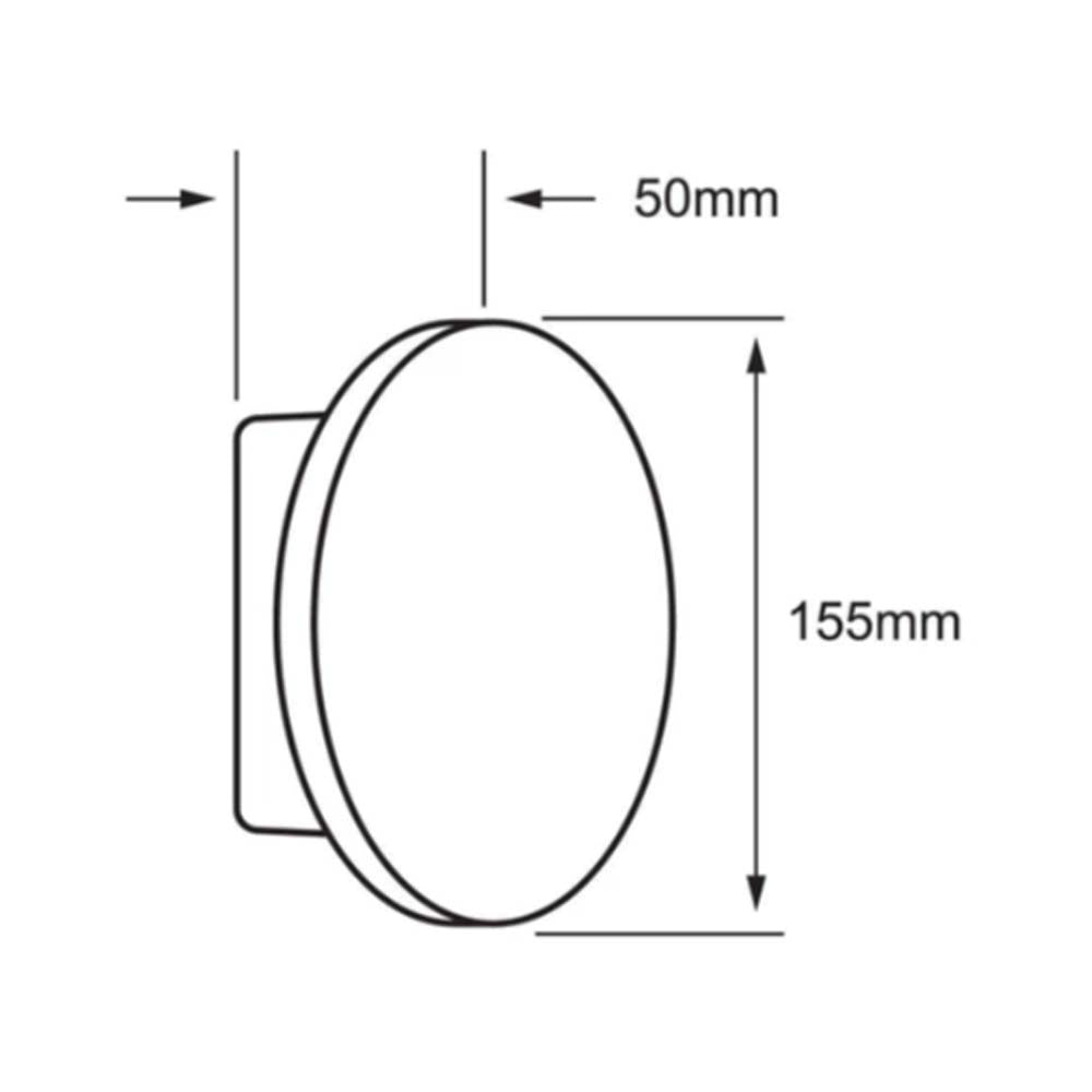 LÁMPARA DE PARED LED TECNOLITE ALRUBA DE INTERIOR 5W LUZ SUAVE CÁLIDA ***TECNOLITE HAE***