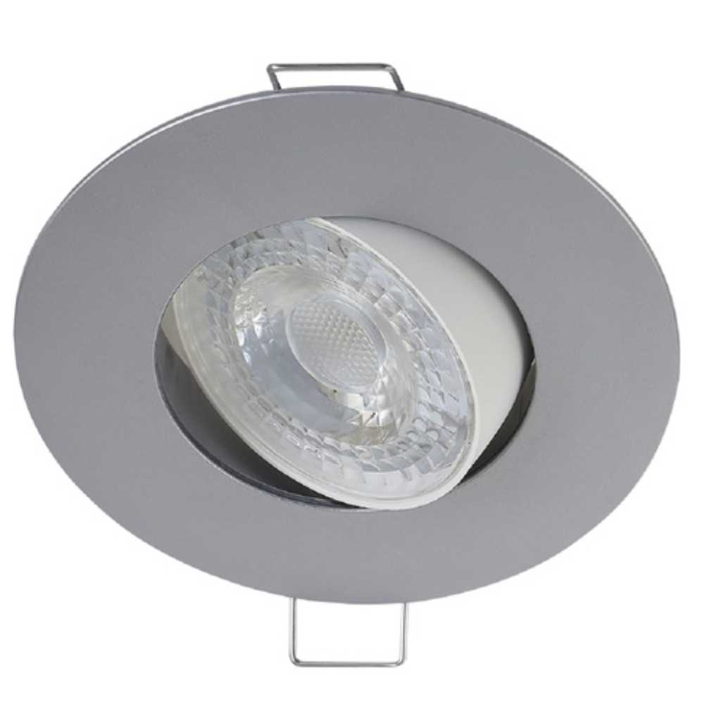 LÁMPARA EMPOTRABLE LED TECNOLITE NAOS II 5.5W LUZ SUAVE CÁLIDA NO ATENUABLE LED INTEGRADO