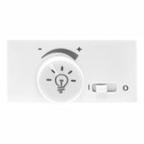 ATENUADOR 1 MODULO ROTATIVO 150W/110V. MARFIL MODULOS X01-DIMR1-11M LEVITON