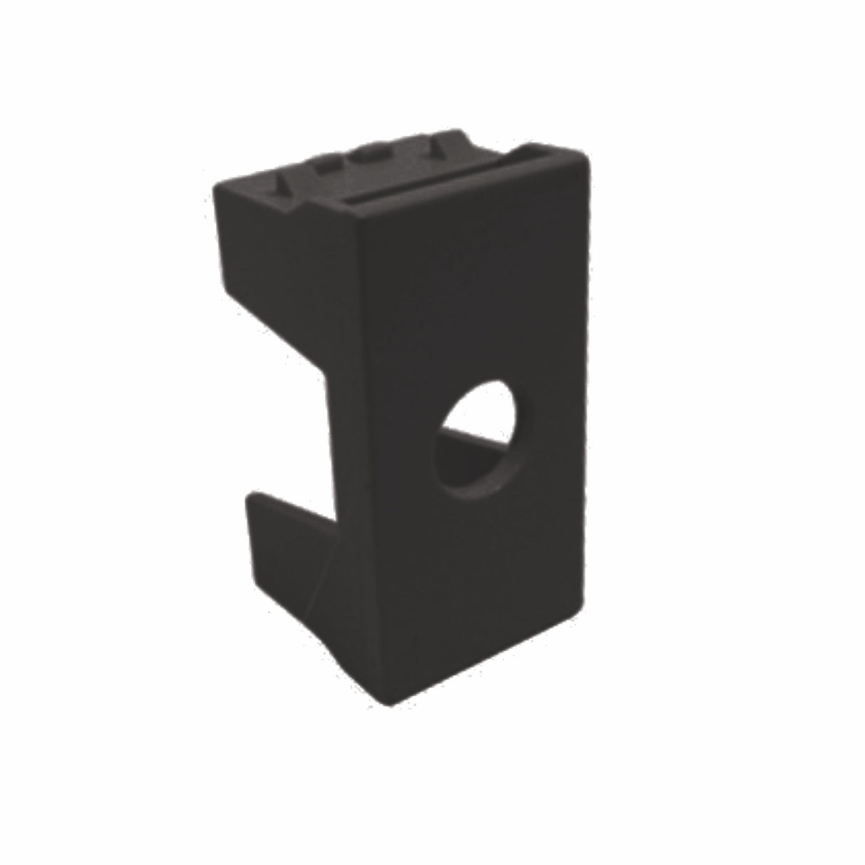 MODULO PASACABLE NEGRO MODULOS LEVITON X08-MODUL-PCN