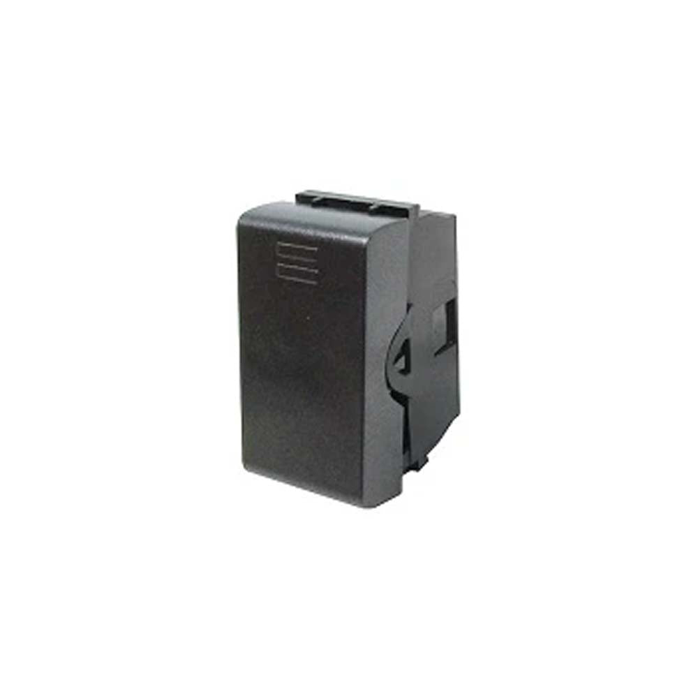 INTERRUPTOR SENCILLO ILUMINADO 16A/250V. NEGRO MODULOS LEVITON