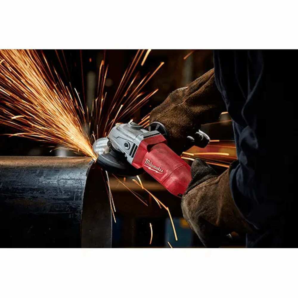 ESMERILADORA ANGULO GRANDE 7"/ 9" 15 AMP 4 HP 6000RPM MILWAUKEE
