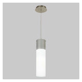 LUMINARIO INT. COLGANTE/SUSPENDIDO 8.5W/127V. PC SATINADO/OPALINO E27 SIN FOCO LIMENA ***HAE 2024***