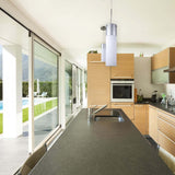 LUMINARIO INT. COLGANTE/SUSPENDIDO 8.5W/127V. PC SATINADO/OPALINO E27 SIN FOCO LIMENA ***HAE 2024***