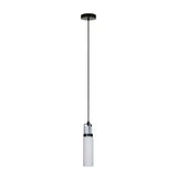LAMPARA COLGANTE CRISTAL 1.5M MAX 60W 1BASE E27 S/FOCO