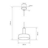 LUMINARIO INT S/LAMP E27 CEM