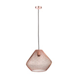 COLGANTE METÁLICO TECNOLITE AFRODITA 1.5M DE ALTURA 60W BASE E27 NO INCLUYE FOCO ***TECNOLITE HAE***