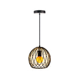 LUMINARIO INT. COLG. 8.5W/100-240V. CRISTAL ACERO NEGRO KOEIA II ***HAE 2024***