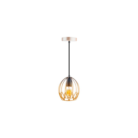 INTERIOR DEC SUSPENDIDOS 100-240V E27 KITAL I DORADO TECNOLITE ***HAE2025***